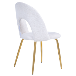 Pack mesa extensível CECILE + 4 cadeiras LINDA - branco e preto Pack mesa extensível CECILE + 4 cadeiras LINDA - branco e preto