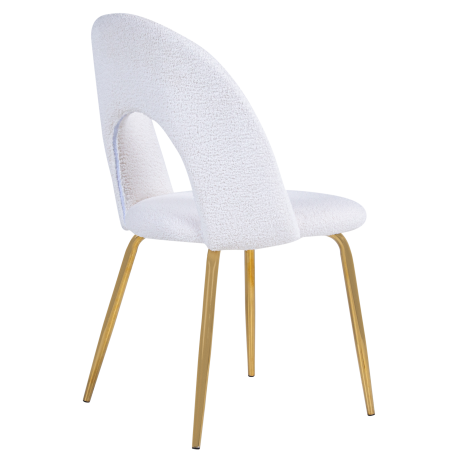 Pack mesa extensível CECILE + 4 cadeiras LINDA - branco e preto Pack mesa extensível CECILE + 4 cadeiras LINDA - branco e preto