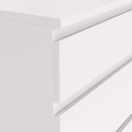 Cómoda alta NEW MATRIX II com 5 gavetas - branco Cómoda alta NEW MATRIX II com 5 gavetas - branco