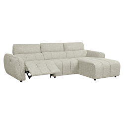 Sofá chaise longue ASPEN relax elétrico - Sofas with Chaise Longue
