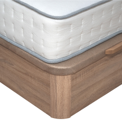 Sommier de casal CASINO BOX com pegas 140 e 160 cm - Carvalho