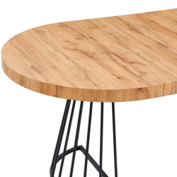 Pack mesa extensível CECILE + 4 cadeiras CANDY - Table and Chair Sets