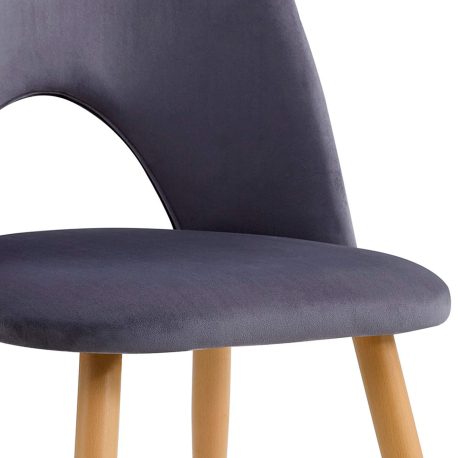 Pack mesa extensível CECILE + 4 cadeiras CANDY - Table and Chair Sets