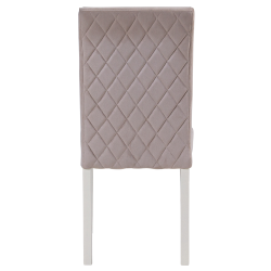 Pack mesa extensível PARIS + 4 cadeiras JULE - Carvalho Natura e Branco