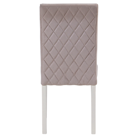 Pack mesa extensível PARIS + 4 cadeiras JULE - Carvalho Natura e Branco