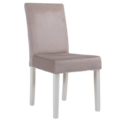 Pack mesa extensível PARIS + 4 cadeiras JULE - Carvalho Natura e Branco