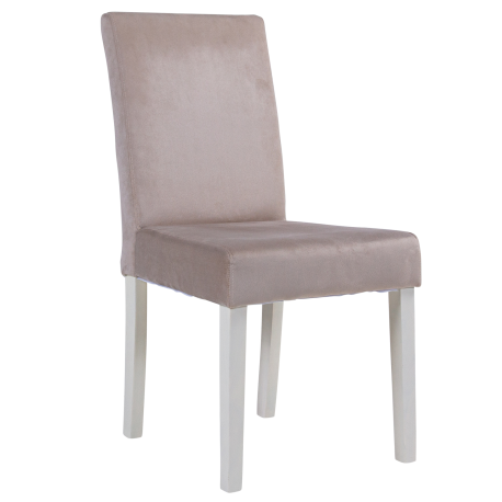 Pack mesa extensível PARIS + 4 cadeiras JULE - Carvalho Natura e Branco