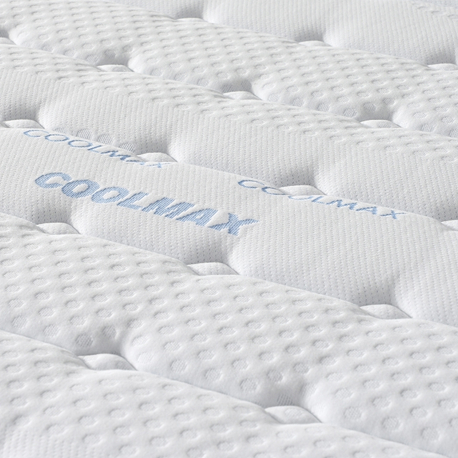 Pack cama individual ALBO + Colchão SPRING ROLLER - Carvalho oak e visón