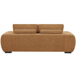 Sofá 3 lugares CALIFORNIA - Laranja Sofá 3 lugares CALIFORNIA - Laranja