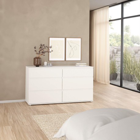Cómoda NEW MATRIX II com 6 gavetas - Storage furniture