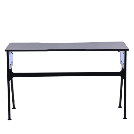 Secretária gamer FLASH com LED - preto