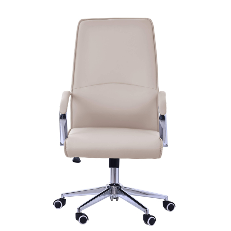 Cadeira de escritório BOSS reclinável - Marfim