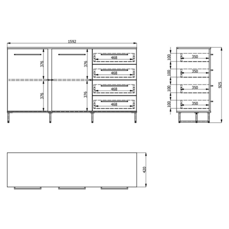 SARDENHA trimmer - Sideboards