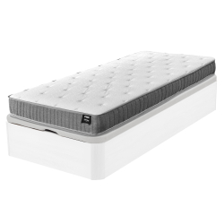 Pack sommier de solteiro CASINO BOX + Colchão ETERNO branco Pack sommier de solteiro CASINO BOX + Colchão ETERNO branco