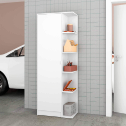 Sapateira MARK com 1 porta e 5 prateleiras - Shoe storage Sapateira MARK com 1 porta e 5 prateleiras - Shoe storage