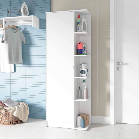 Sapateira MARK com 1 porta e 5 prateleiras - Shoe storage Sapateira MARK com 1 porta e 5 prateleiras - Shoe storage