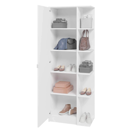 Sapateira MARK com 1 porta e 5 prateleiras - Shoe storage Sapateira MARK com 1 porta e 5 prateleiras - Shoe storage