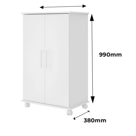 Sapateira 2 Portas e 5 Prateleiras RYAN - Shoe storage Sapateira 2 Portas e 5 Prateleiras RYAN - Shoe storage