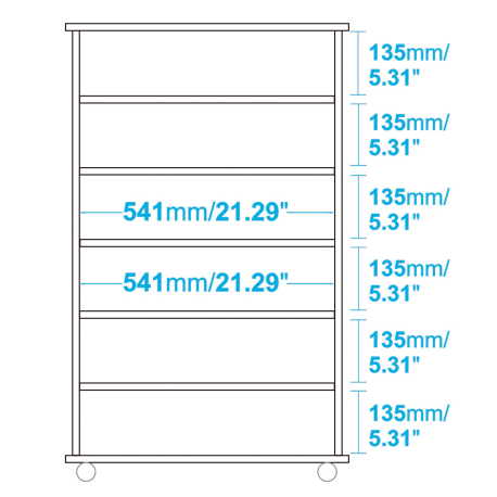 Sapateira 2 Portas e 5 Prateleiras RYAN - Shoe storage Sapateira 2 Portas e 5 Prateleiras RYAN - Shoe storage