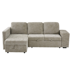 Sofá chaise Longue STACY II cama, baú e poufs - Sofas with Chaise Longue