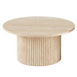 362315 - Mesa de centro CORA (80cm) - Bege Claro