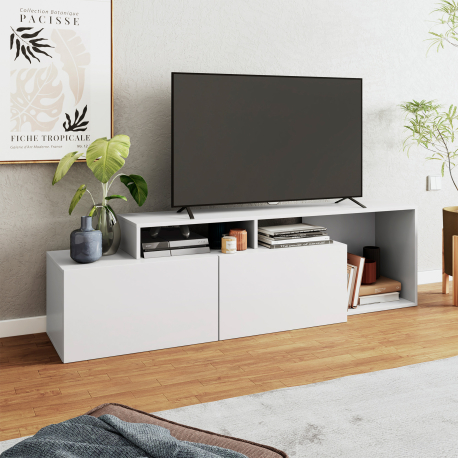 Móvel TV CHERYL com 2 portas - Móveis de TV Móvel TV CHERYL com 2 portas - Móveis de TV