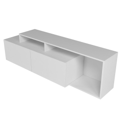 Móvel TV CHERYL com 2 portas - Móveis de TV Móvel TV CHERYL com 2 portas - Móveis de TV
