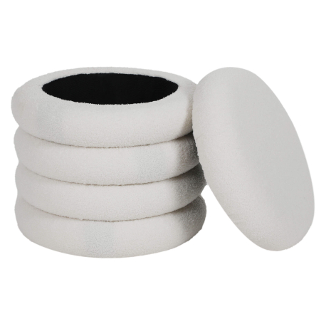 362377 - Puff SNOW com arrumação - Branco gelo 362377 - Puff SNOW com arrumação - Branco gelo