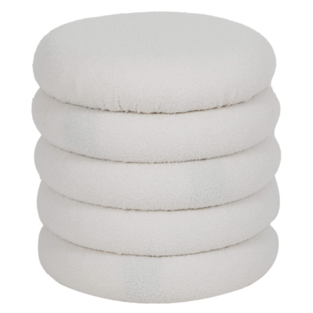 362377 - Puff SNOW com arrumação - Branco gelo 362377 - Puff SNOW com arrumação - Branco gelo