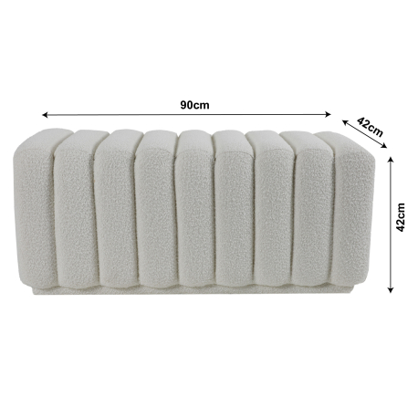 362379 - Banqueta ICY - Branco gelo