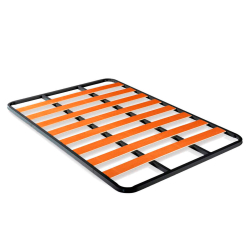 Pack cama de casal DORIAN + Colchão HOMYSLEEP ETERNO - Carvalho e Preto, Tamanho - 160 x 200 cm Pack cama de casal DORIAN + Colchão HOMYSLEEP ETERNO - Carvalho e Preto, Tamanho - 160 x 200 cm