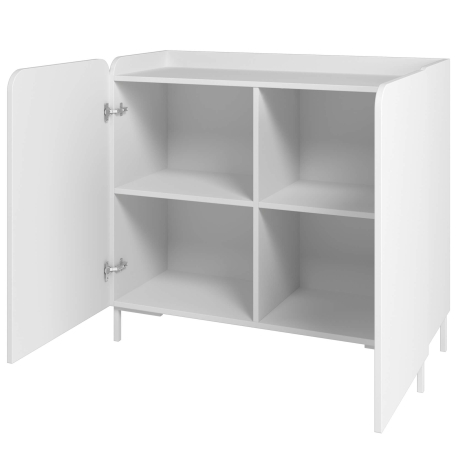 Aparador TORY com 2 portas - Branco Aparador TORY com 2 portas - Branco