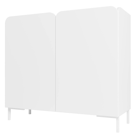 Aparador TORY com 2 portas - Branco Aparador TORY com 2 portas - Branco