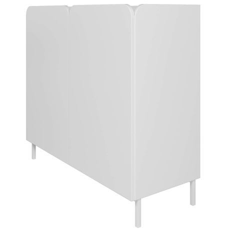 Aparador TORY com 2 portas - Branco Aparador TORY com 2 portas - Branco