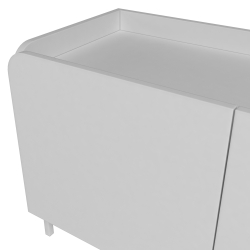 Móvel TV TORY com 4 portas - Branco Mate Móvel TV TORY com 4 portas - Branco Mate