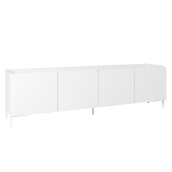 Móvel TV TORY com 4 portas - Branco Mate