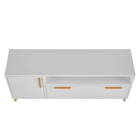 Móvel TV GRACIE - Branco e pinho Móvel TV GRACIE - Branco e pinho