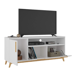 Móvel TV GRACIE - Branco e pinho Móvel TV GRACIE - Branco e pinho