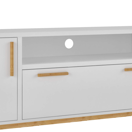 Móvel TV GRACIE - Branco e pinho Móvel TV GRACIE - Branco e pinho