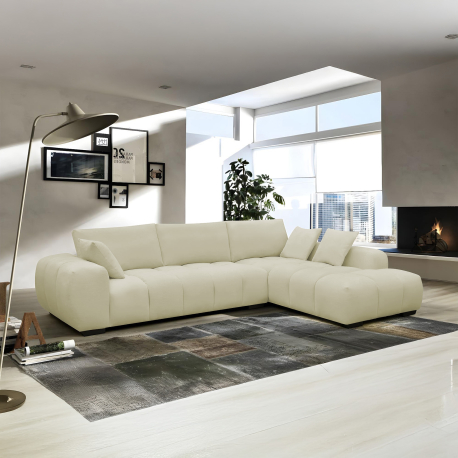 Sofá chaise longue CALIFORNIA - Bege Claro [JYM2338]