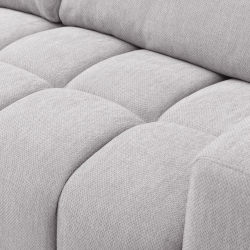 Sofá chaise longue BRISBANE - Cinzento Claro [OTE-SEA-451-Light Grey]