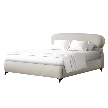 Cama de casal KIRI - Bege Cama de casal KIRI - Bege