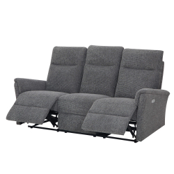 Sofá 3 lugares NORMANDY relax elétrico - Sofas Relax