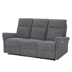 Sofá 3 lugares NORMANDY relax elétrico - Sofas Relax