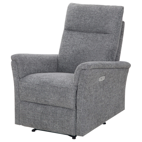 Poltrona reclinável relax NORMANDY elétrica - Cinzento escuro