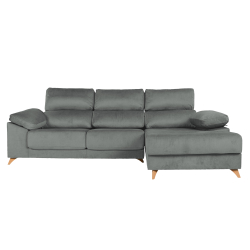 MERIDA Chaise Longue Sofa with Storage - Sofas