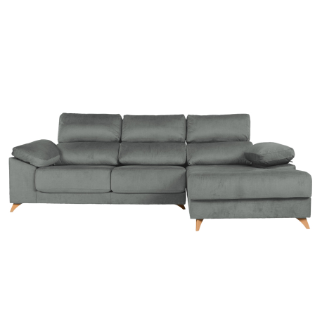 MERIDA Chaise Longue Sofa with Storage - Sofas