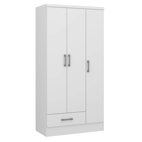 Roupeiro SEAN com 3 portas e 1 gaveta - Closet with Crash Doors