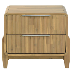Pack 2 mesas de cabeceira KIANA - Carvalho