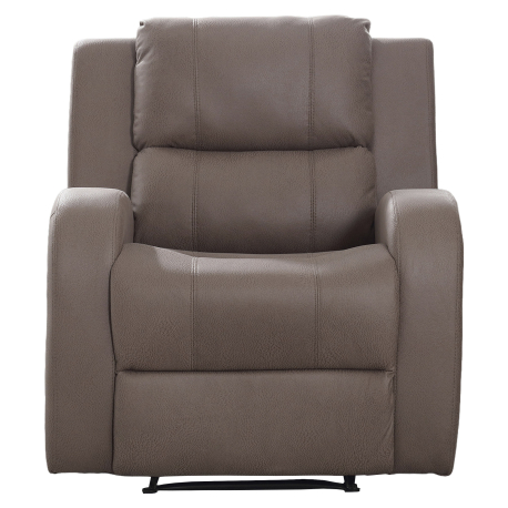 Poltrona reclinável relax SOLO manual - castanho Poltrona reclinável relax SOLO manual - castanho